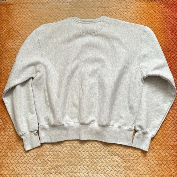 Vintage 1990s Wisconsin Gray Men's reverse weave Sweater XXL - Picture 4 of 4